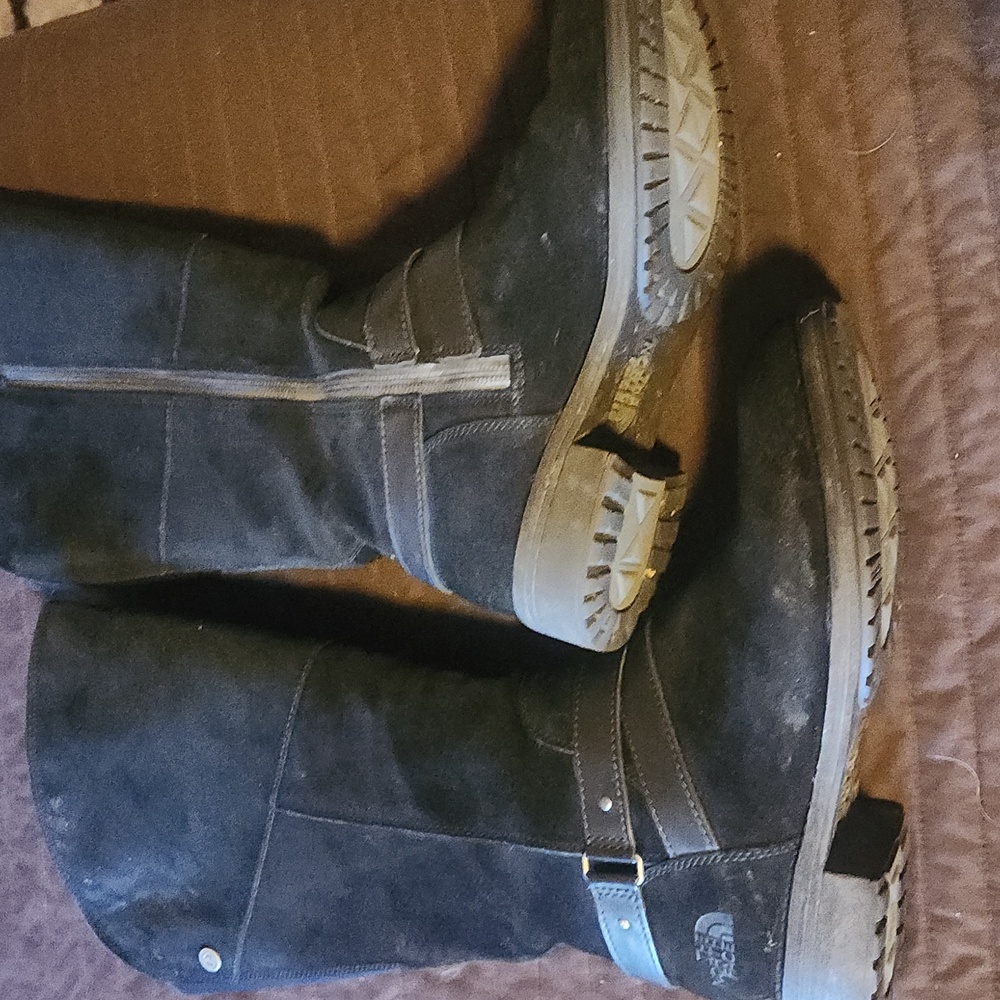 North Face boots black 9.5